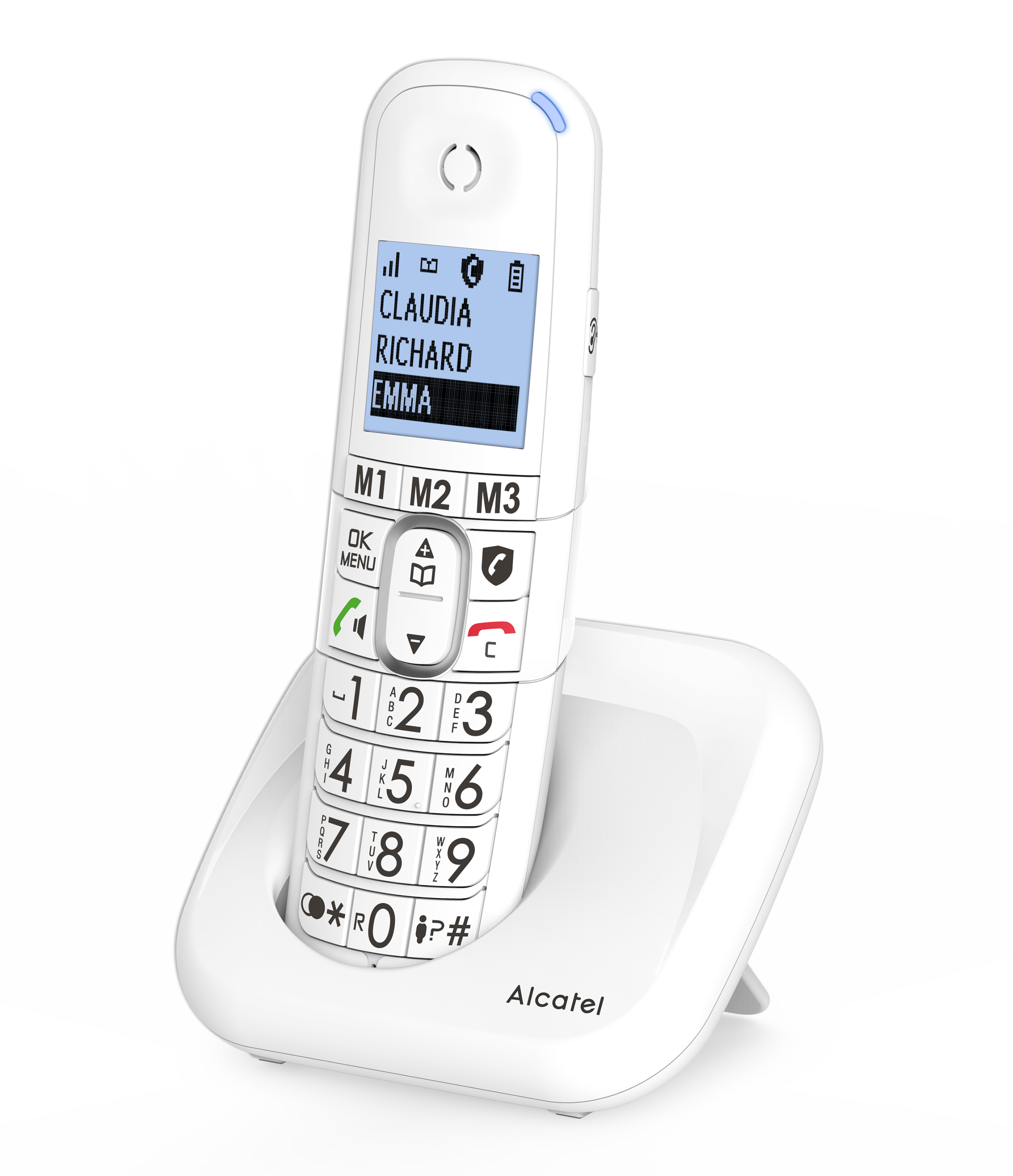 Alcatel Xl785 Duo Teléfonos Fijos Inalámbricos Blancos con Ofertas