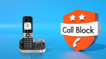 Alcatel Dect F890 Voice Duo BCK Scallblock 3700601422863