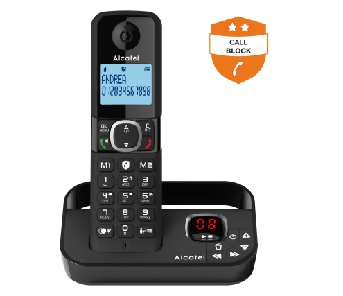 Alcatel F860 mit Anrufbeantworter- und Schutz vor unerwünschten Anrufen - Photo 1