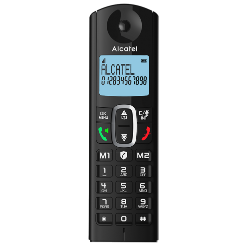 Alcatel Téléphone Fixe Sans Fil  Alcatel F685 Combiné Noir 