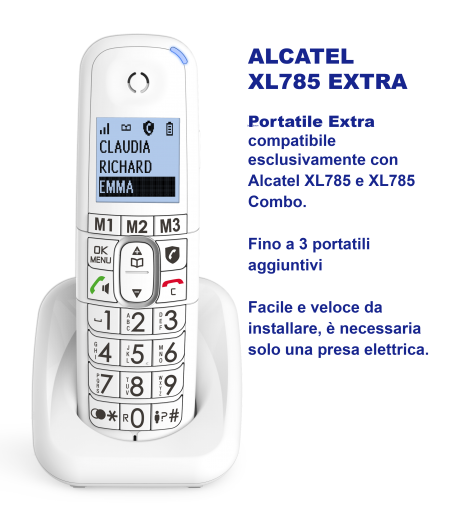 XL785 con Segretria Telefonica - Blocco Chiamate Smart  - Photo 7