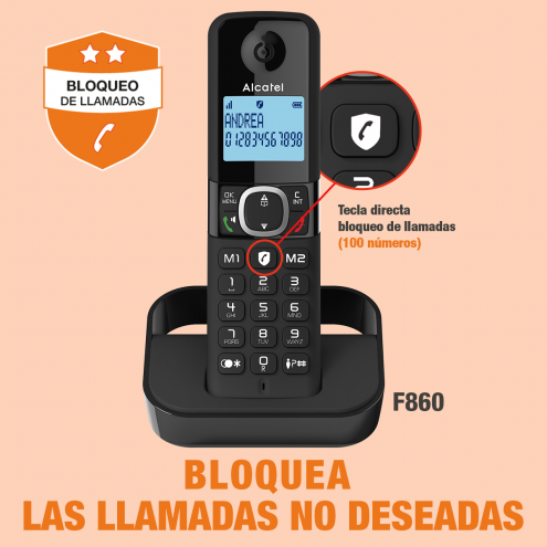 Alcatel F860 - Bloqueo Inteligente de llamadas  - Photo 7